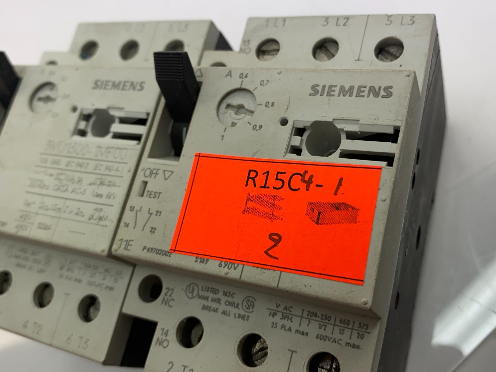SIEMENS 3VU1300-1MF00 **2 Stück**