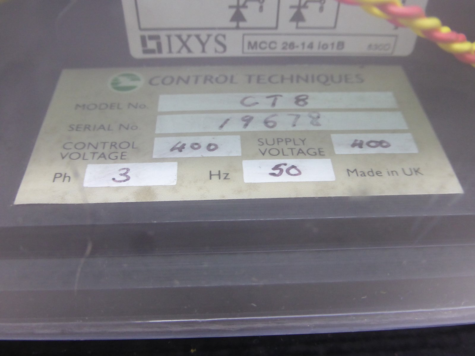 control techniques CT 8