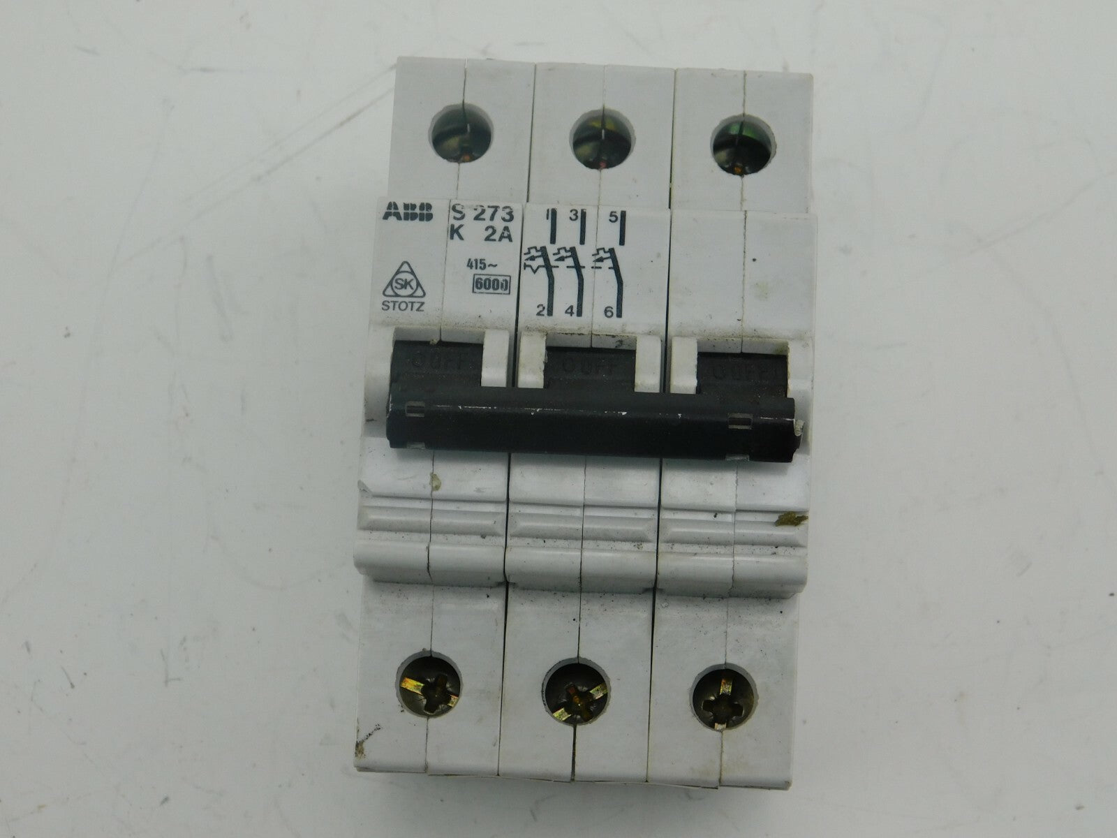 ABB LEITUNGSSCHUTZ  S273 K 2A 415~ 6000  ** 2 Stück **