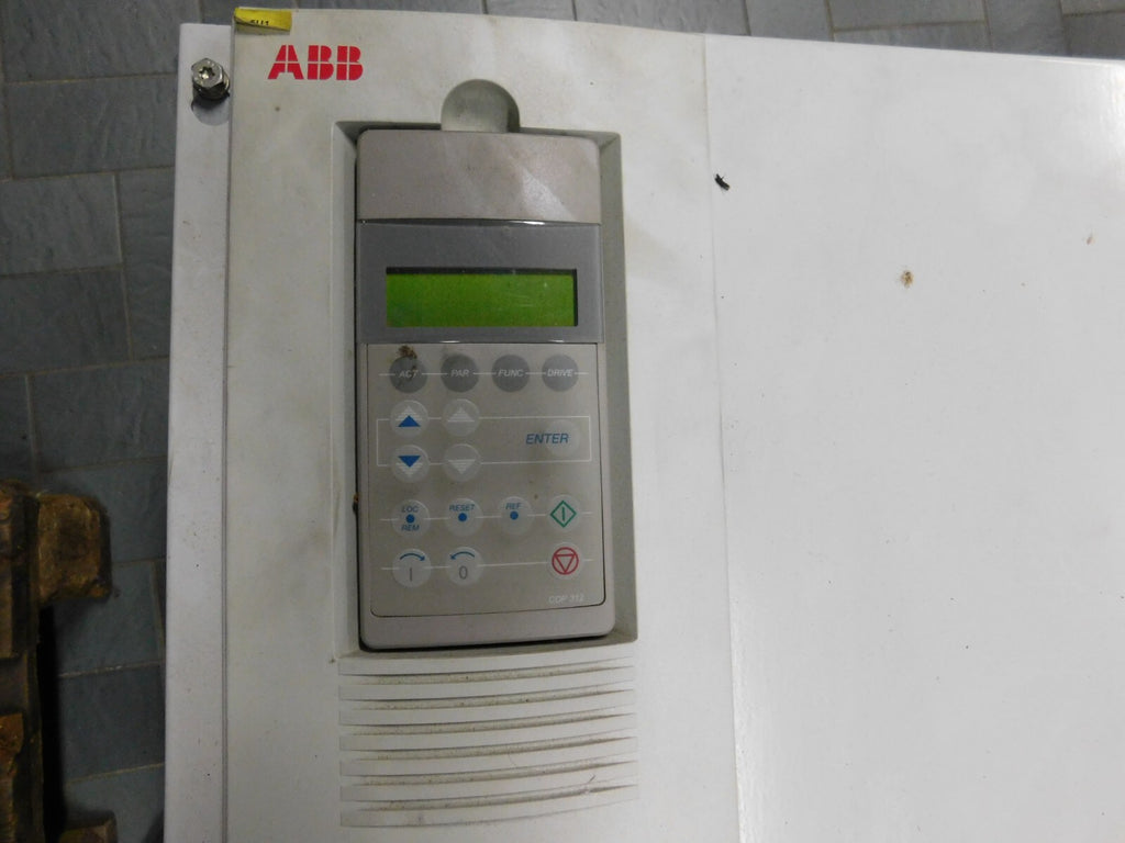 ABB ACS 600 ACS 60401403 u1 380..415V u2 3~0..u1 f1 48-63Hz f2 0-300Hz 215/25A