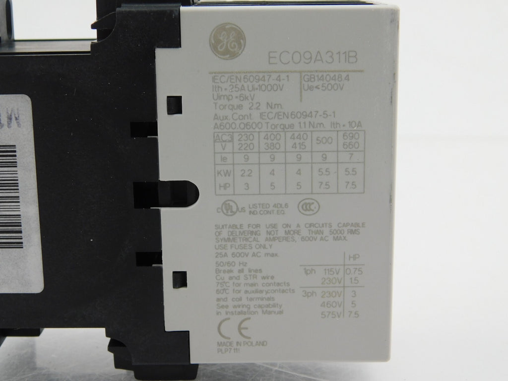 General Electric efficor  EC09A311B110 267005