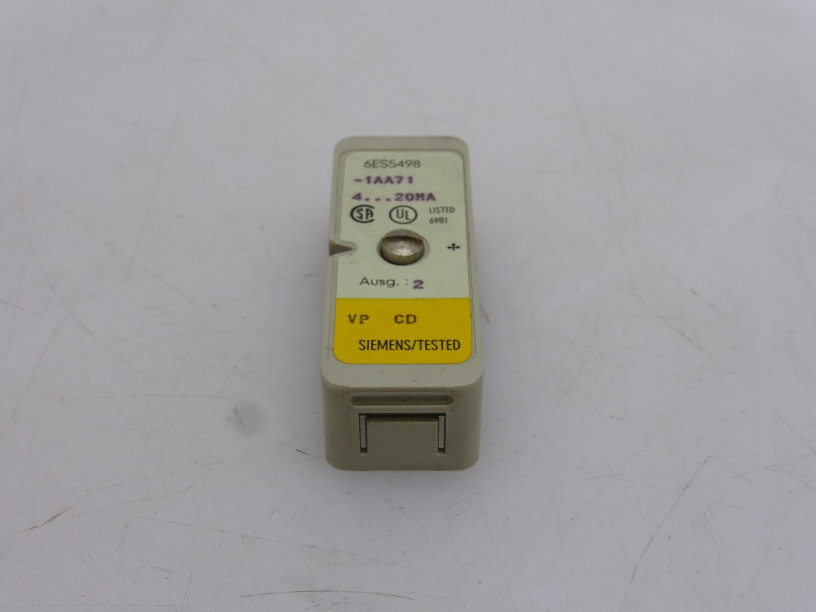 Siemens Messbereichsmodul 6ES5498-1AA71  4-20 mA