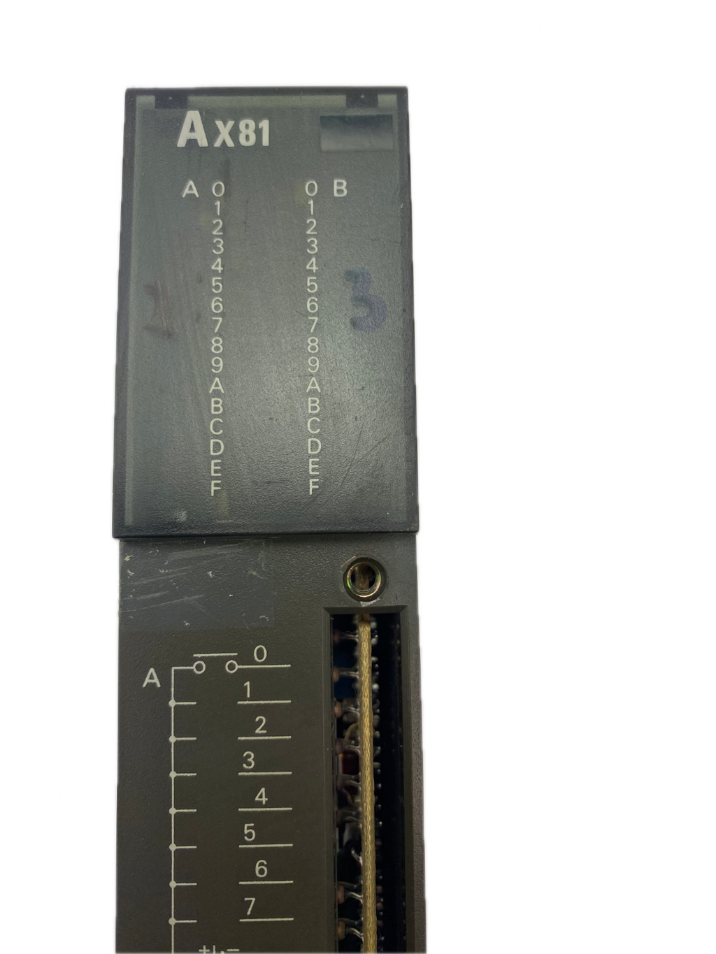 MELSEC PROGRAMMABLE CONTROLLER Ax81 DC 12V 4mA DC24V 10mA