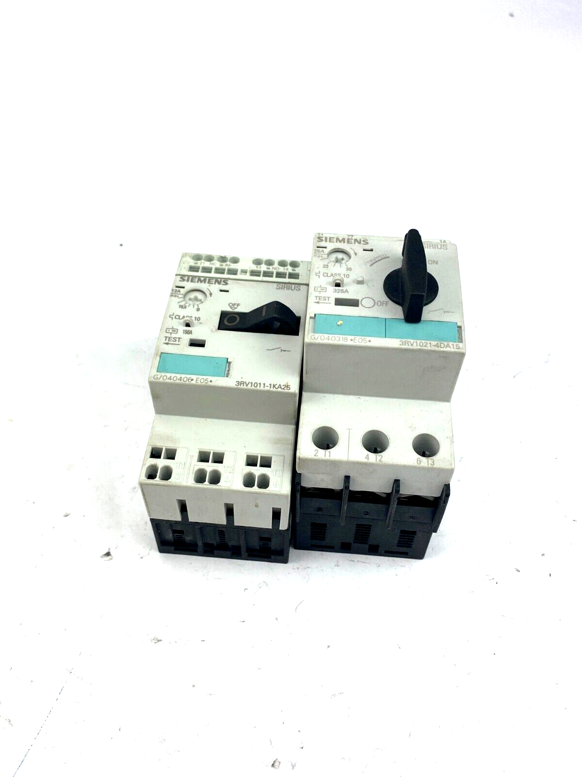 POSTEN...SIEMENS SIRIUS 3RV1021-4DA15 12A +3RV1021-4DA15 25A