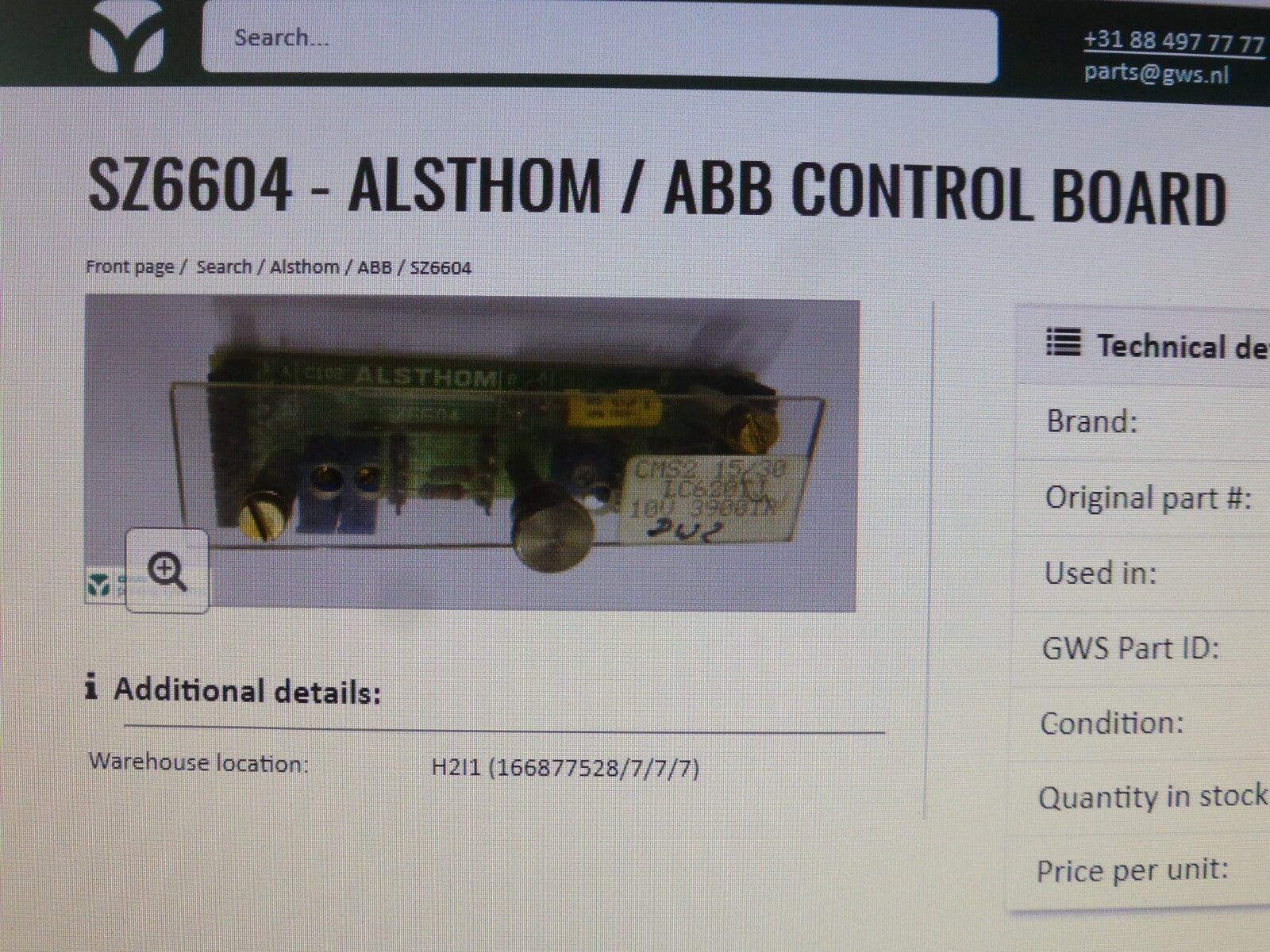 Alsthom / ABB SZ6604, MAN Rotoman D, 166877528