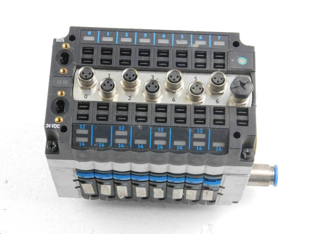 Festo CPV-10-VI0787 + CPV10-GE-ASI-8E8A-Z M8 Ventilinsel     