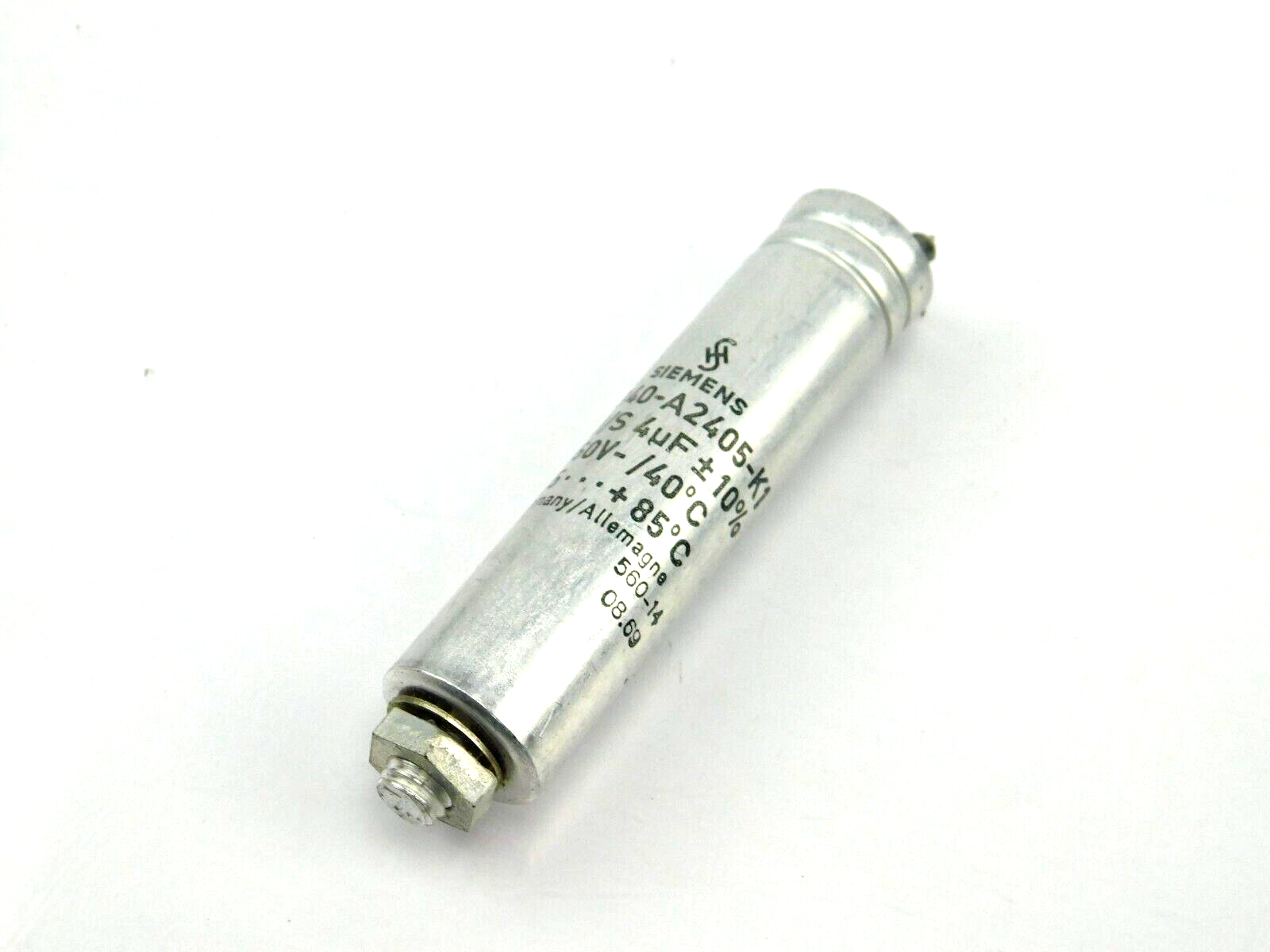 Siemens B25340-A2405-K1 MpJ7S 4µF +- 10% 250V-/40°C ** 5 Stück**