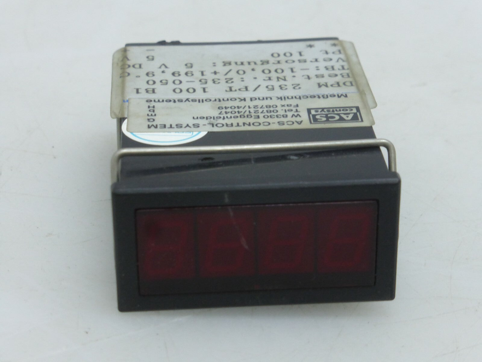 ACS Control System DPM 235/PT 100 B1 