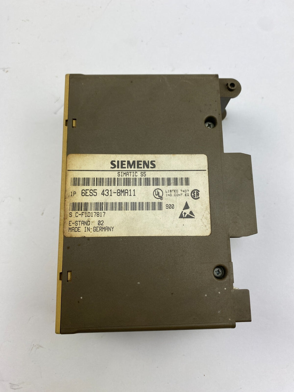 SIEMENS SIMATIC S5 6ES5 431-8MA11