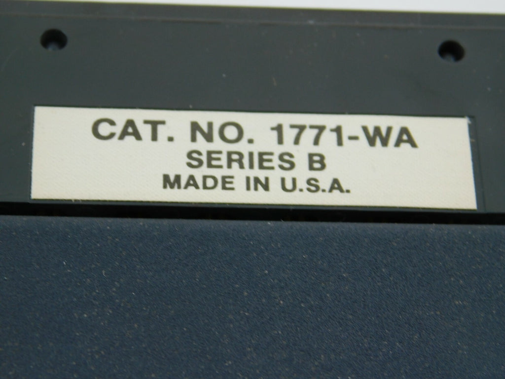 Allen Bradley  CAT.NO.1771- IB (12-24 V) DC INPUT  MODULE 