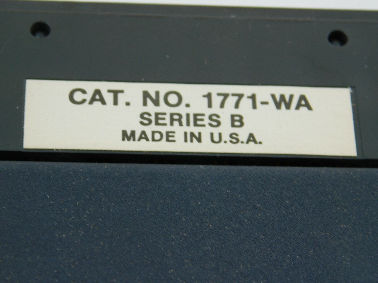Allen Bradley  CAT.NO.1771- IB (12-24 V) DC INPUT  MODULE 