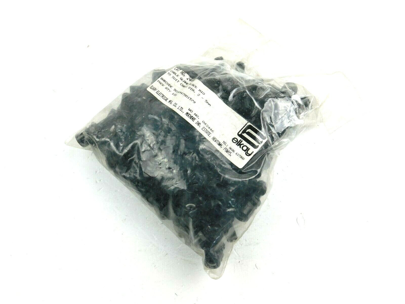 Elkay Electrical Cable Gland  M10  Dia. 2-5mm  5016947001579  ** 479 Stück **