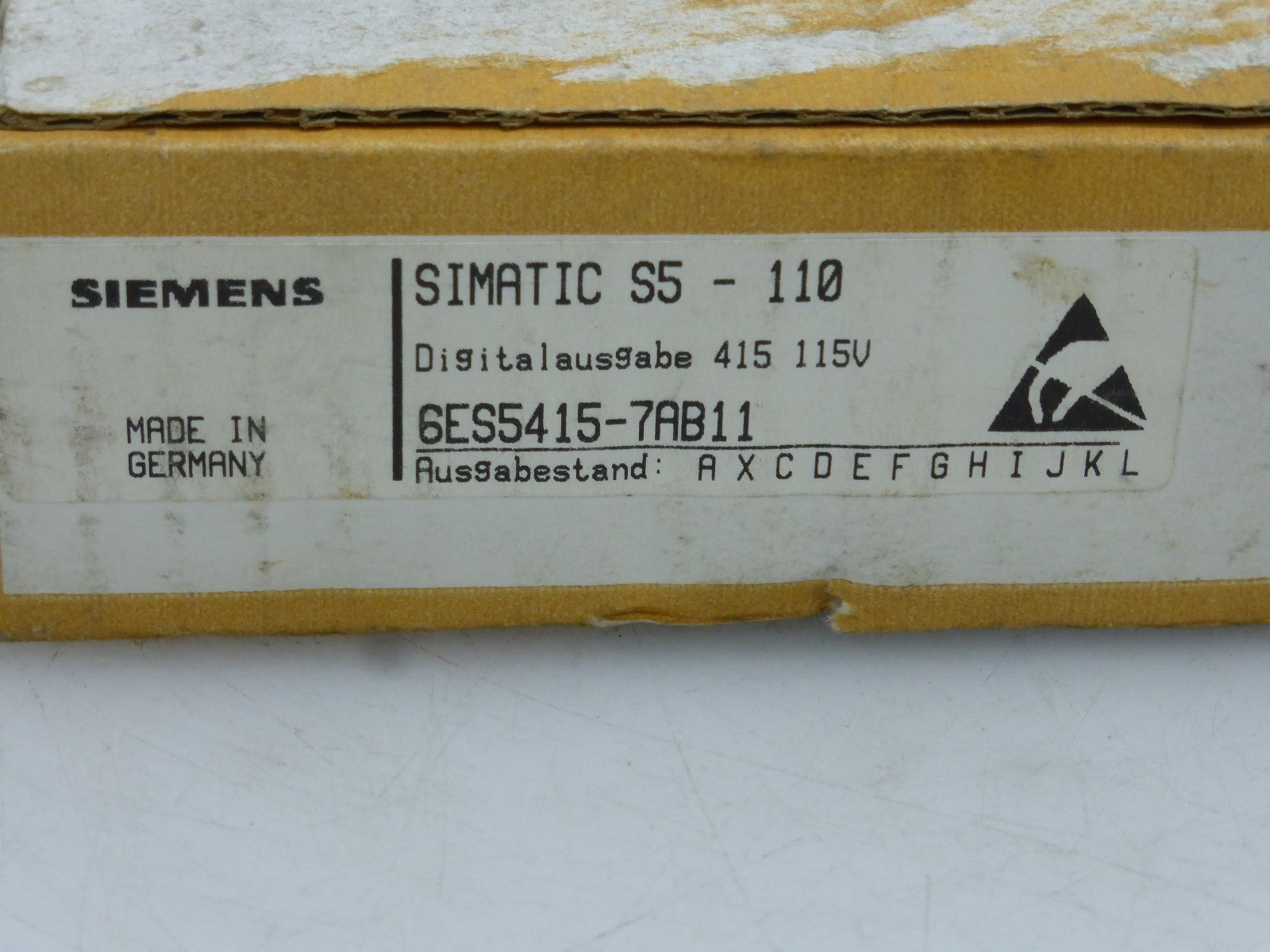 Siemens SIMATIC S5 -110 6ES5415-7AB11