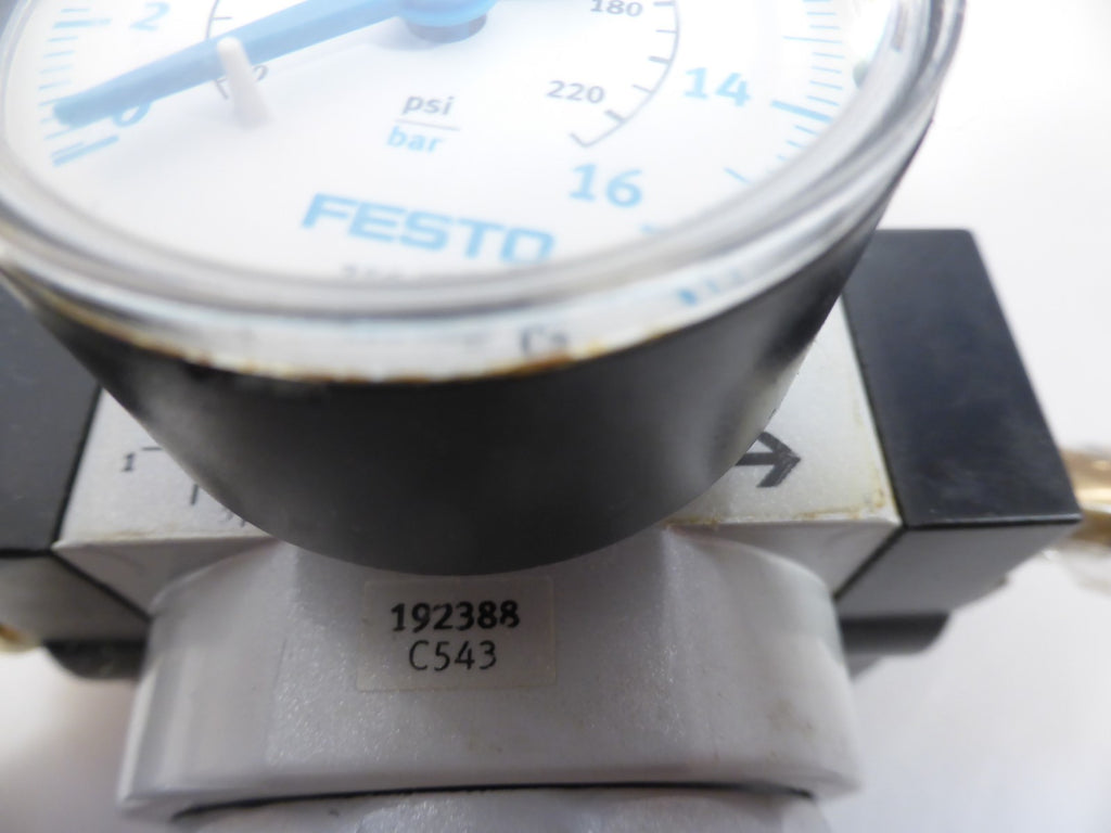 FESTO 192388 LFR-1/2-D-5M-DI-MAXI-A C543 Filter Regulator Unit