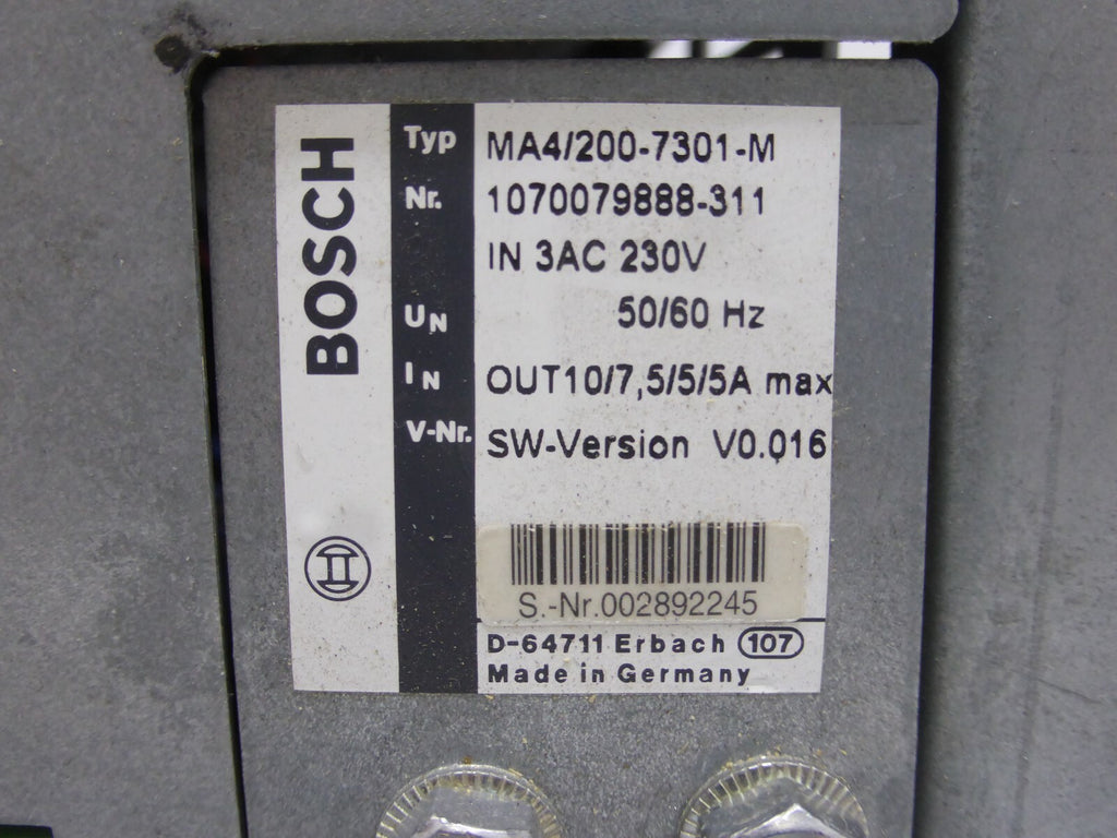 BOSCH MA4/200-7301-M1