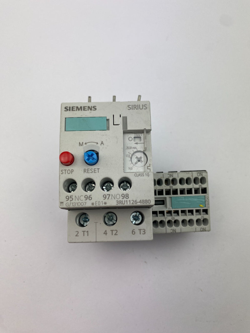 POSTEN....SIEMENS SIRIUS 3RU1126-4BB0 + 3RH1911-2FB11