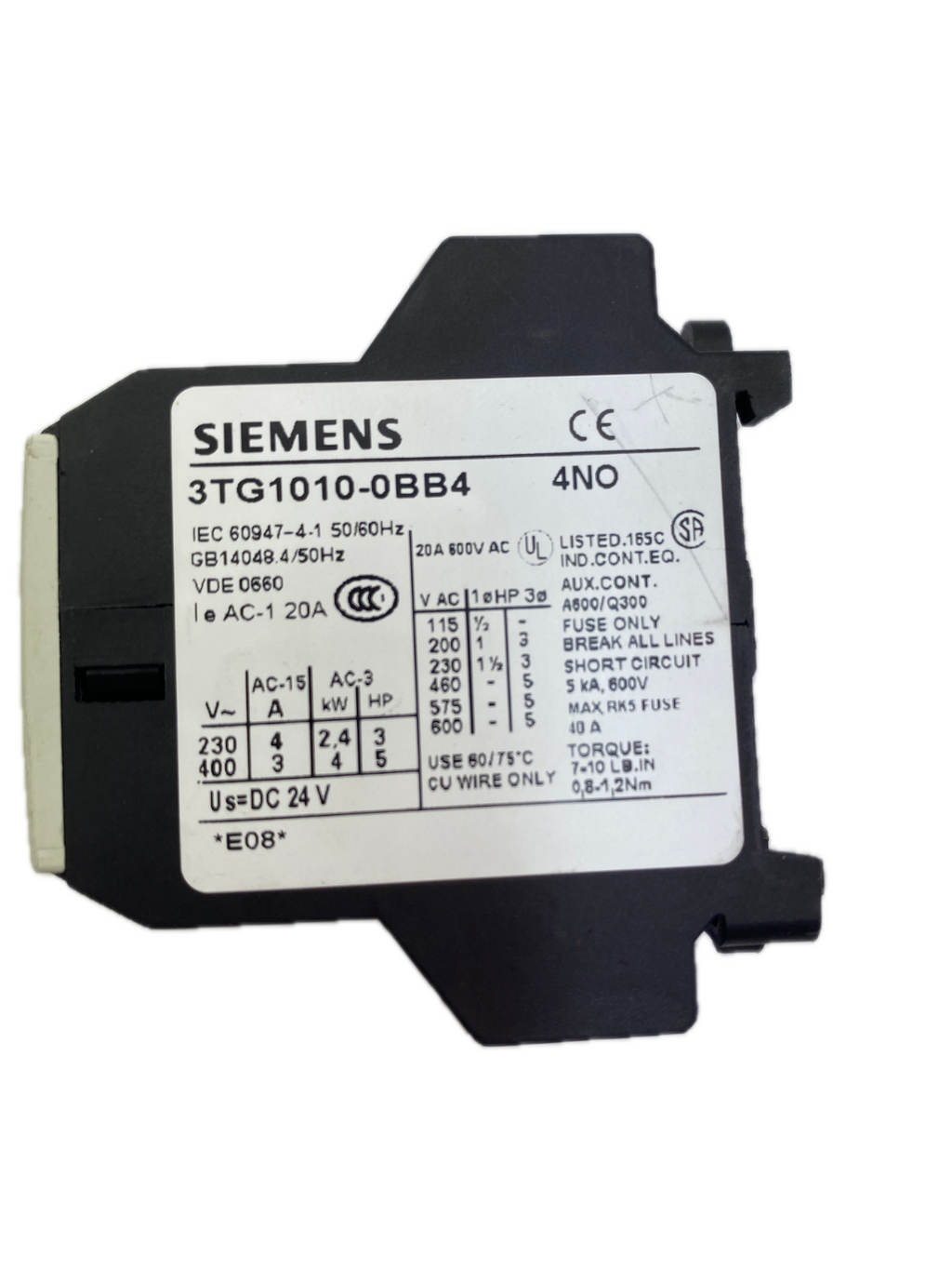 SIEMENS 3TG1010-0BB4