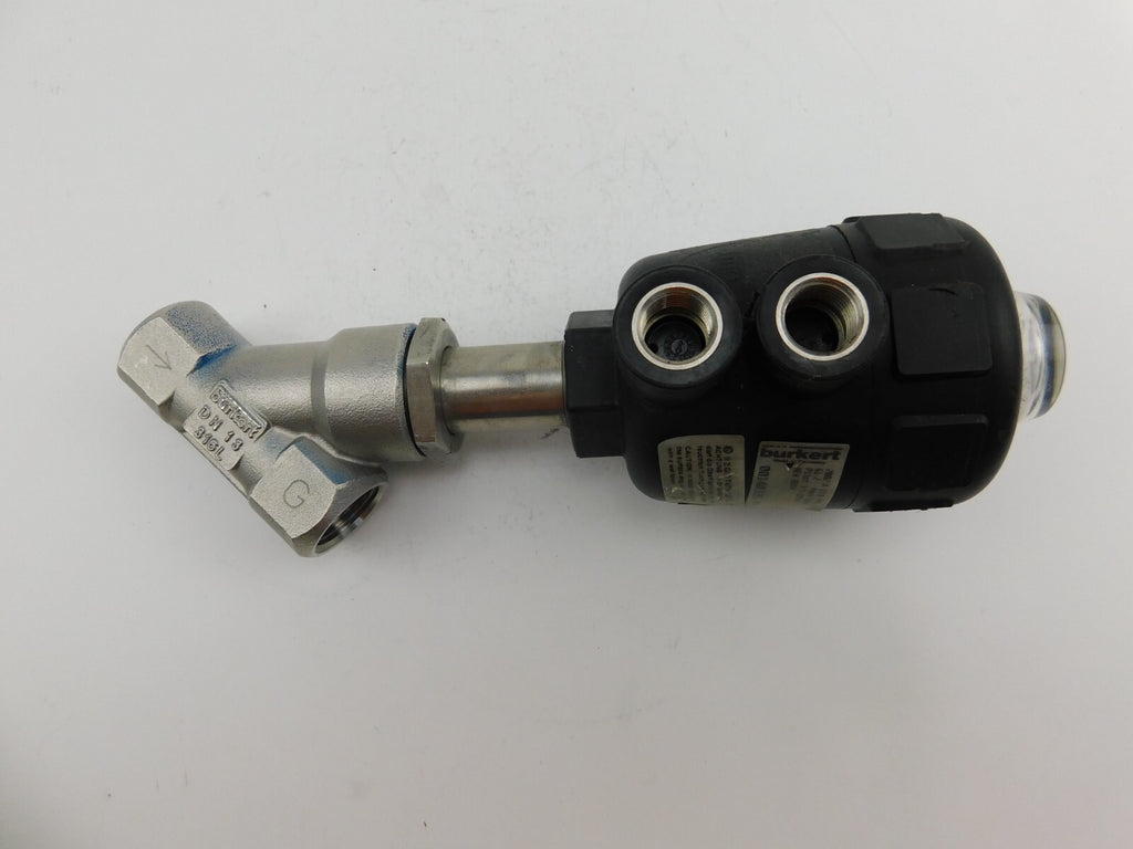 Bürkert 2002 A 13,0 PTFE VA G1/2 Pmed 16bar Pilot 3,9-10 bar  