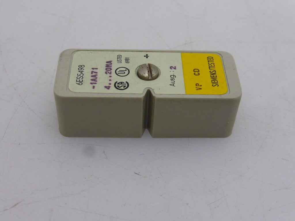 Siemens Messbereichsmodul 6ES5498-1AA71  4-20 mA