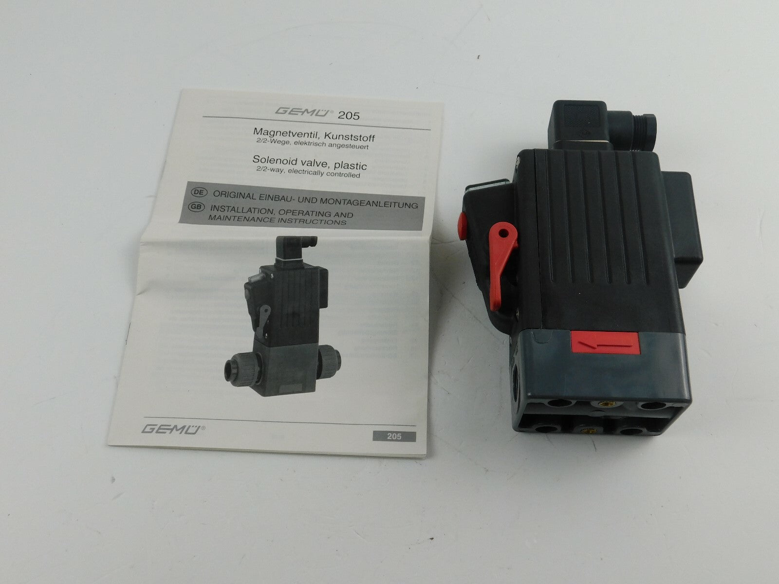 Gemü 205 10D 1 1 51 24  2/2-Wege KST Magnetventil DN 10