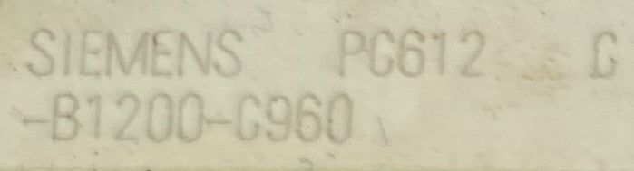 SIEMENS PC612-B1200-C960