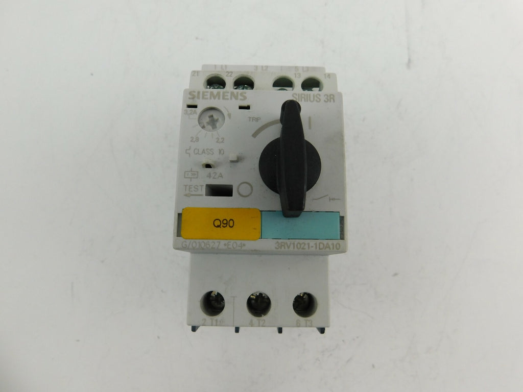 SIEMENS SIRIUS Leistungsschalter  3RV1021-1DA10 ** 2 Stück **