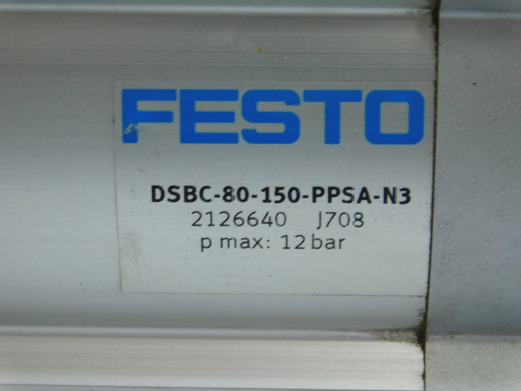 Festo DSBC-80-150-PPSA-N3 2126640 J708 + Camozzi 358-011-02 