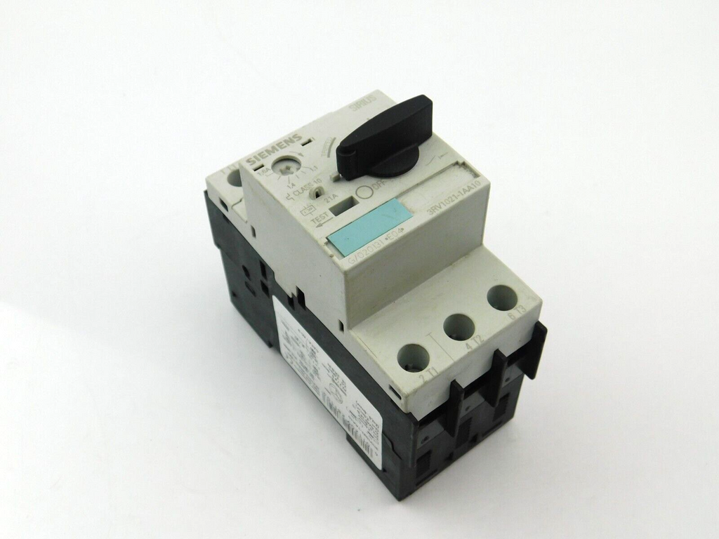 SIEMENS SIRIUS Leistungsschalter 3RV1021-1AA10 1.6A