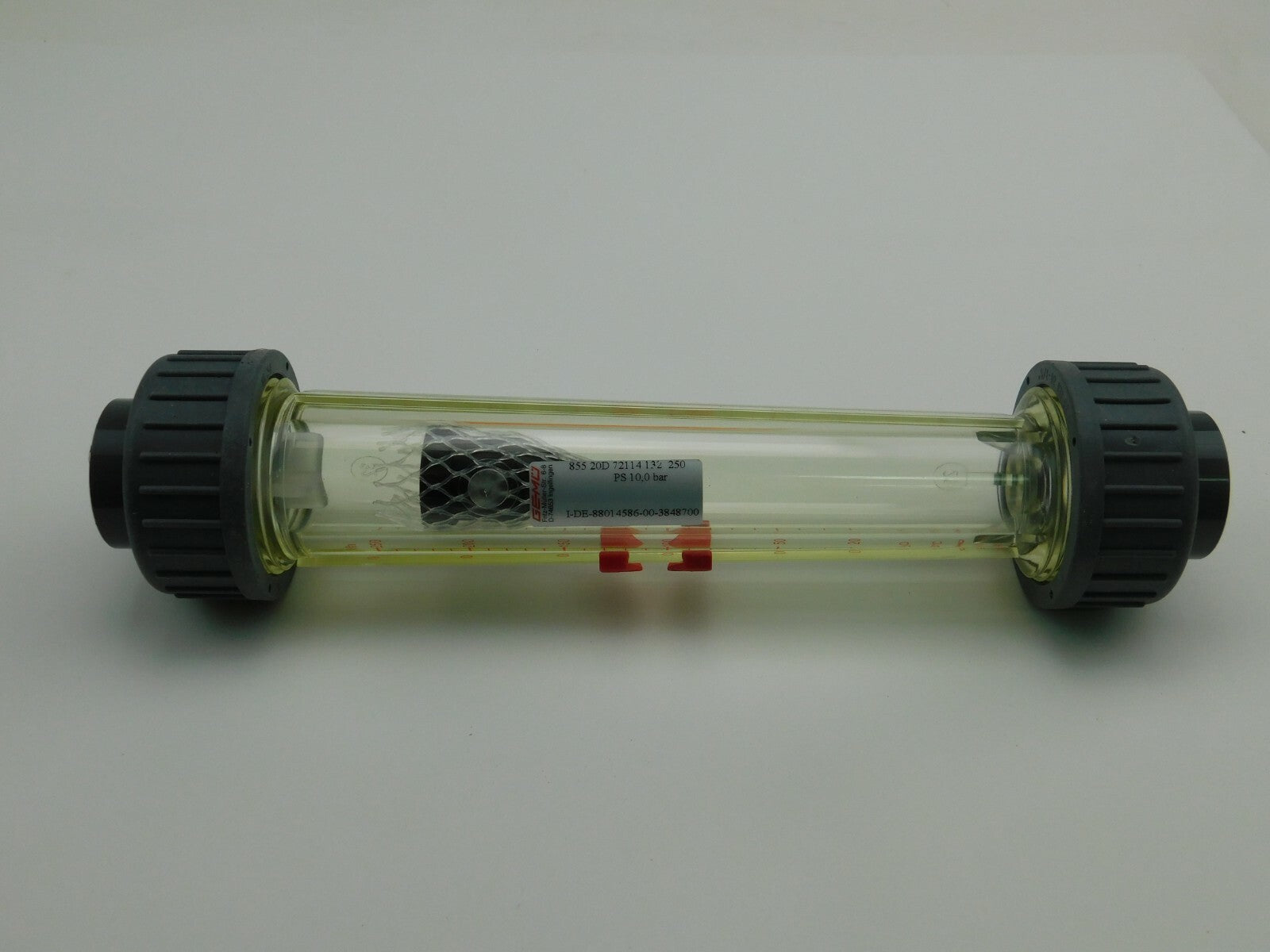 GEMÜ DURCHFLUSSMESSE 855 20D 72114 132 250 PS 10,0 bar I-DE-8801 4586-00-3848700