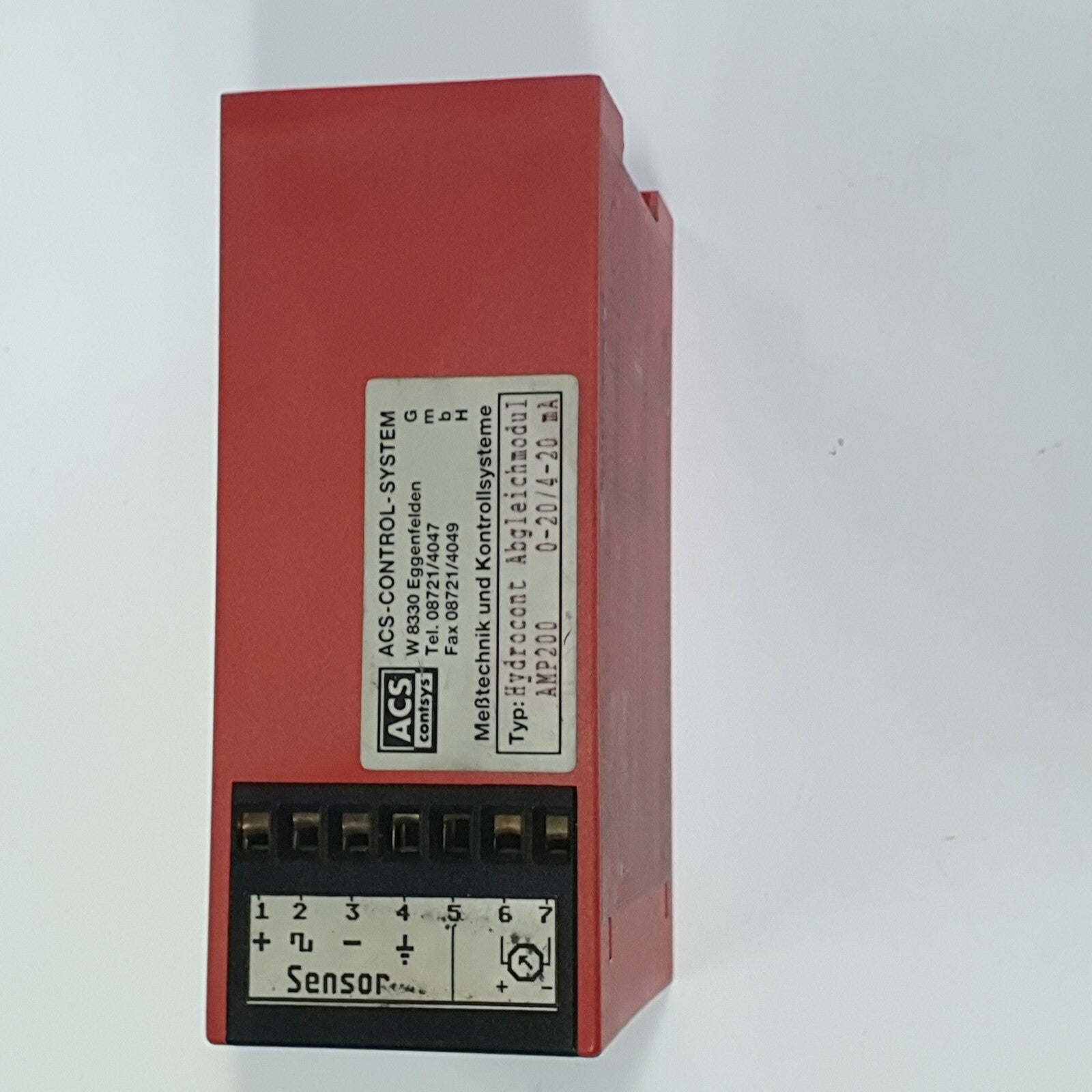 ACS-Control-System Hydrocont-P Abgleichmodul-P- AMP-288