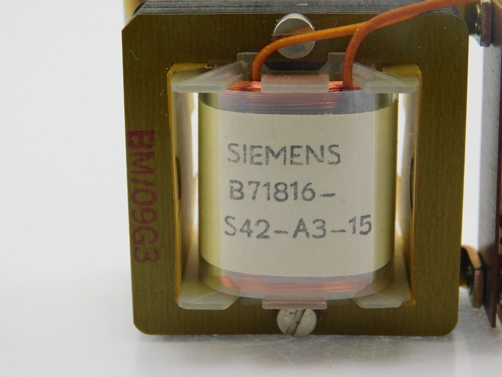 SIEMENS Transformator B71816- S42-A3-15 ** 3 Stück **