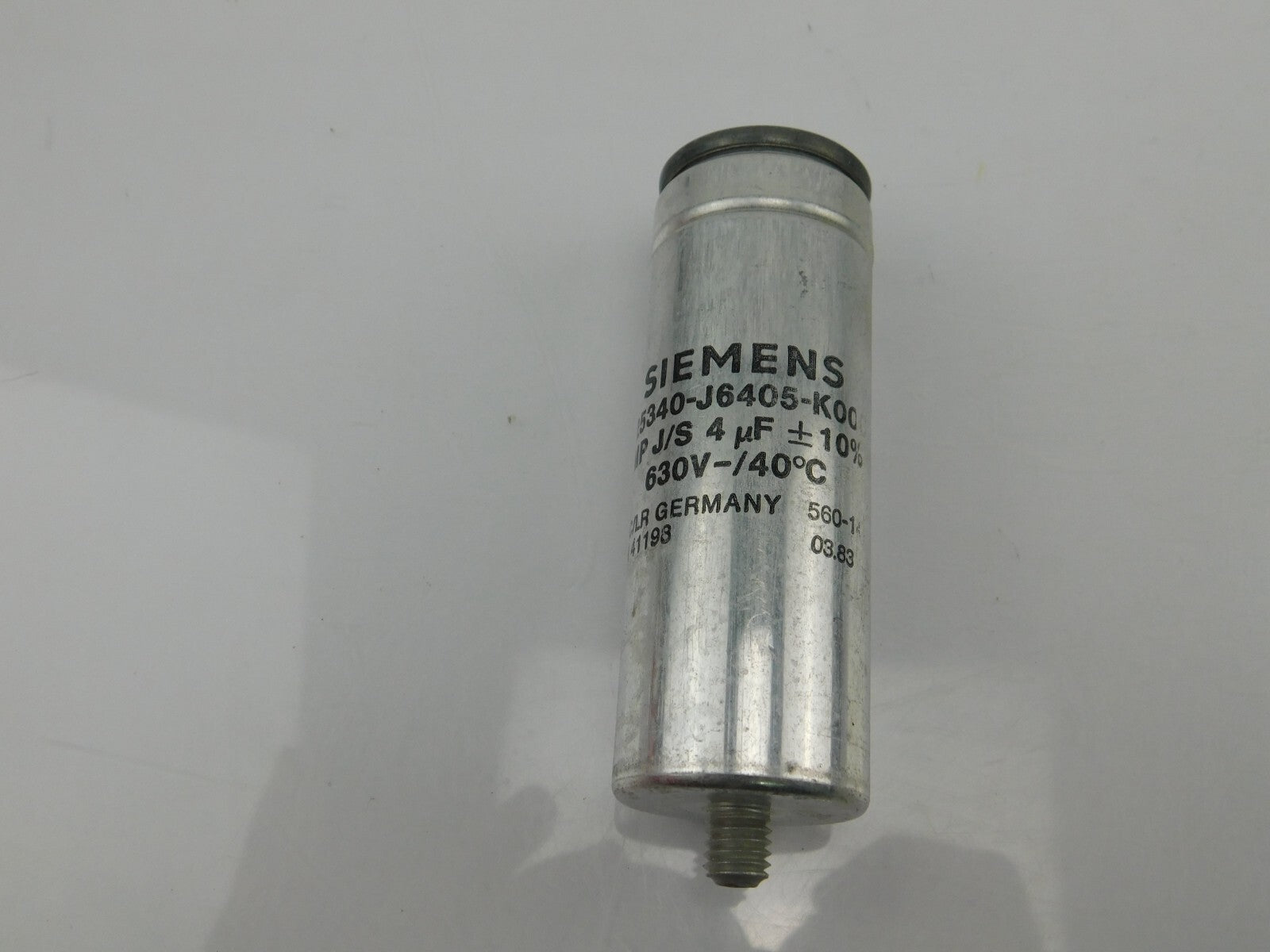 Siemens B25340-J6405 K000 MpJ7S 4µF +- 10% 630V-/40°C ** 12 Stück**