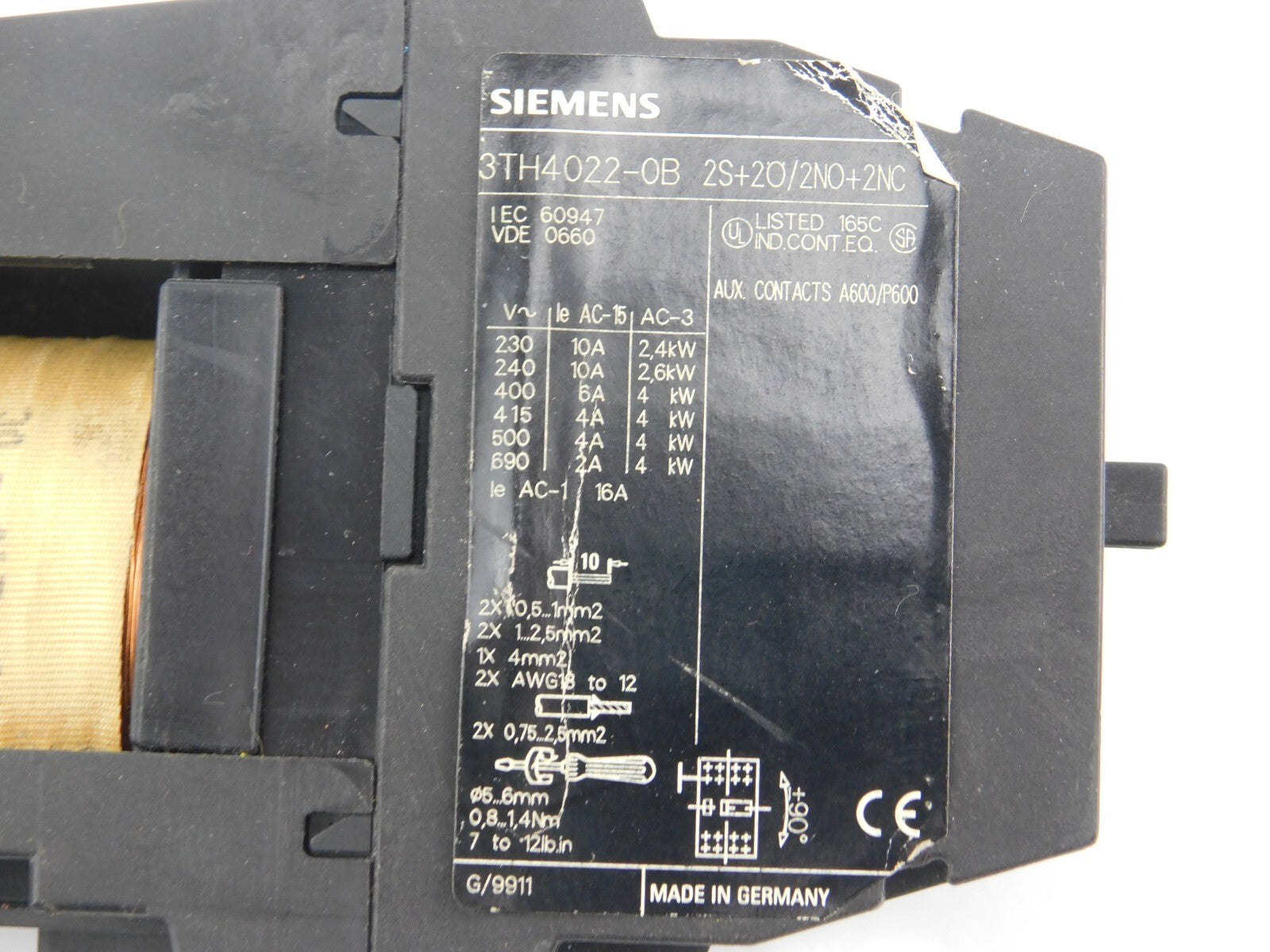 SIEMENS 3TH4022-0B
