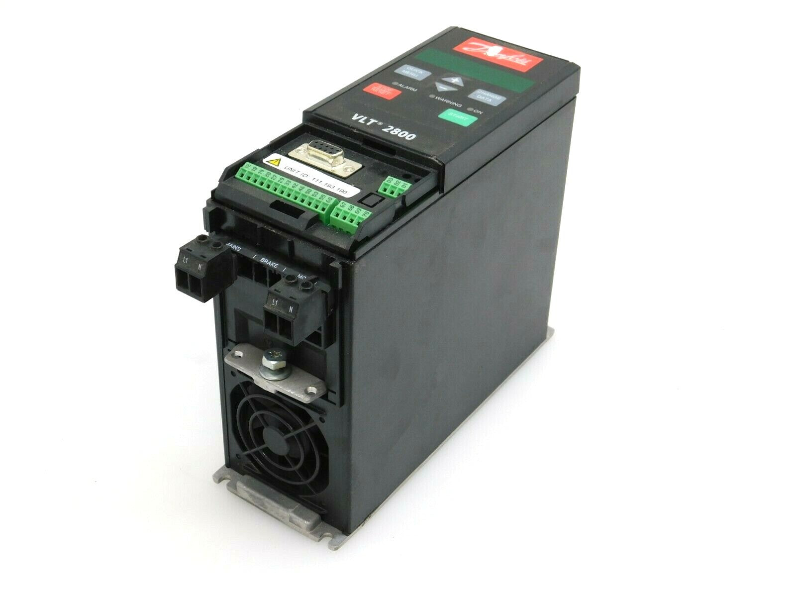 Danfoss VLT 2803PS2B20SBR4DBF00A00C1 134H5275 0.9 KVA