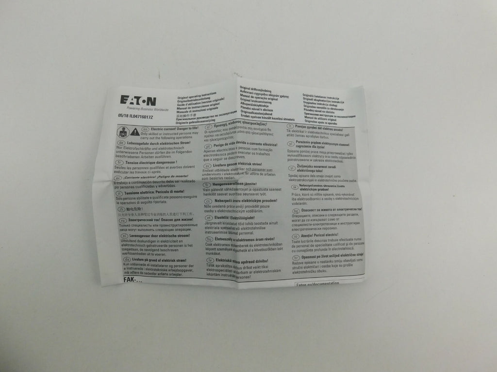 EATON Grobhandtaster FAK-S/KC11/I 229749
