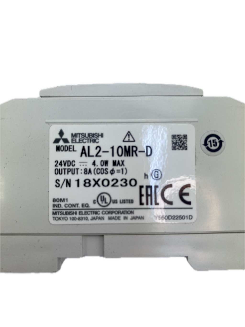 MITSUBISH ELECTRIC MODEL AL2-10MR-D