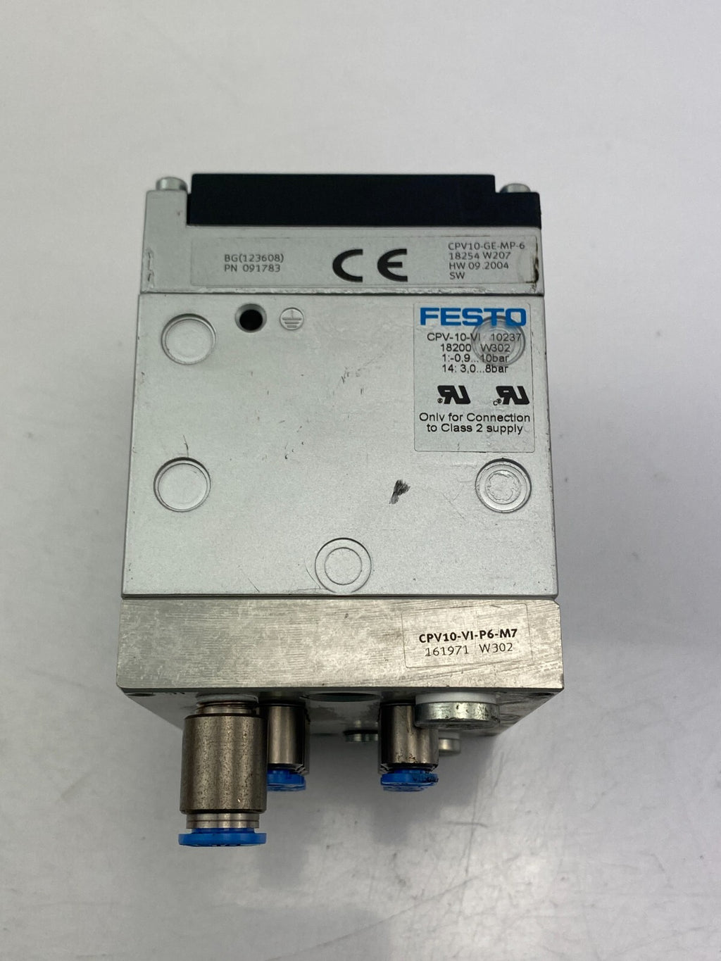 FESTO CPV-0-VI 10237 18200 W302 1:- 0,9...10bar