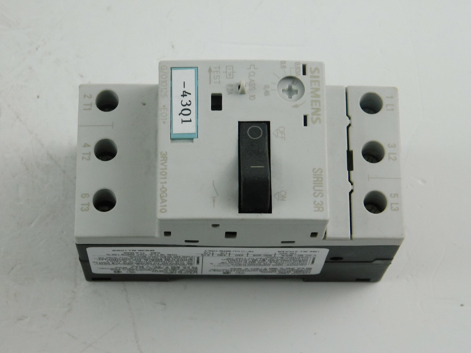 Siemens Sirius  3RV1011-0GA10   ** 2 Stück **