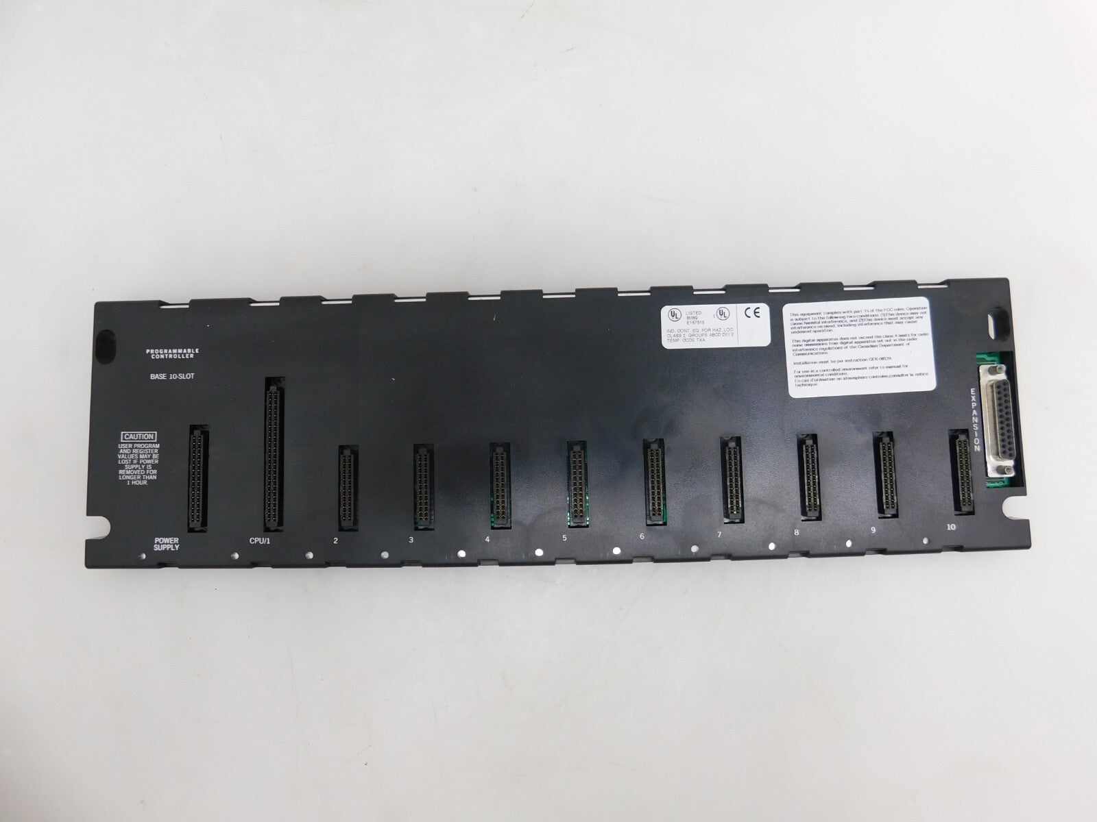 FANUC 10-BASE SLOT 8M89E157515