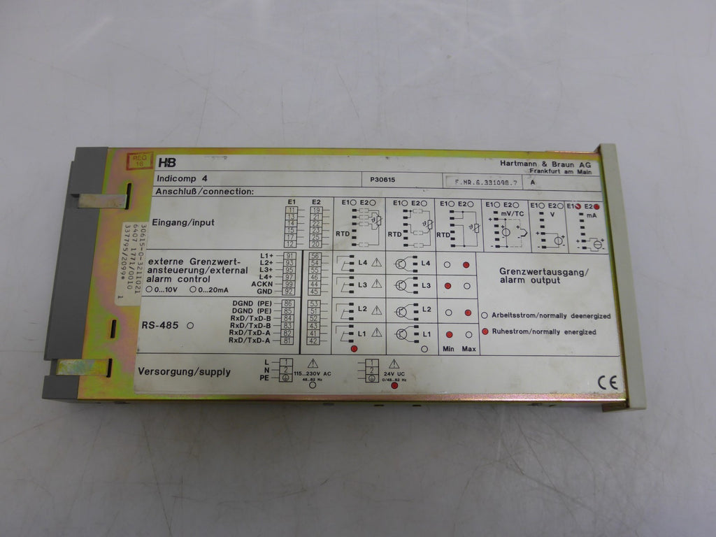 ABB H&B Indicomp 4  P 30615-0-3211021  6407 1771/0010