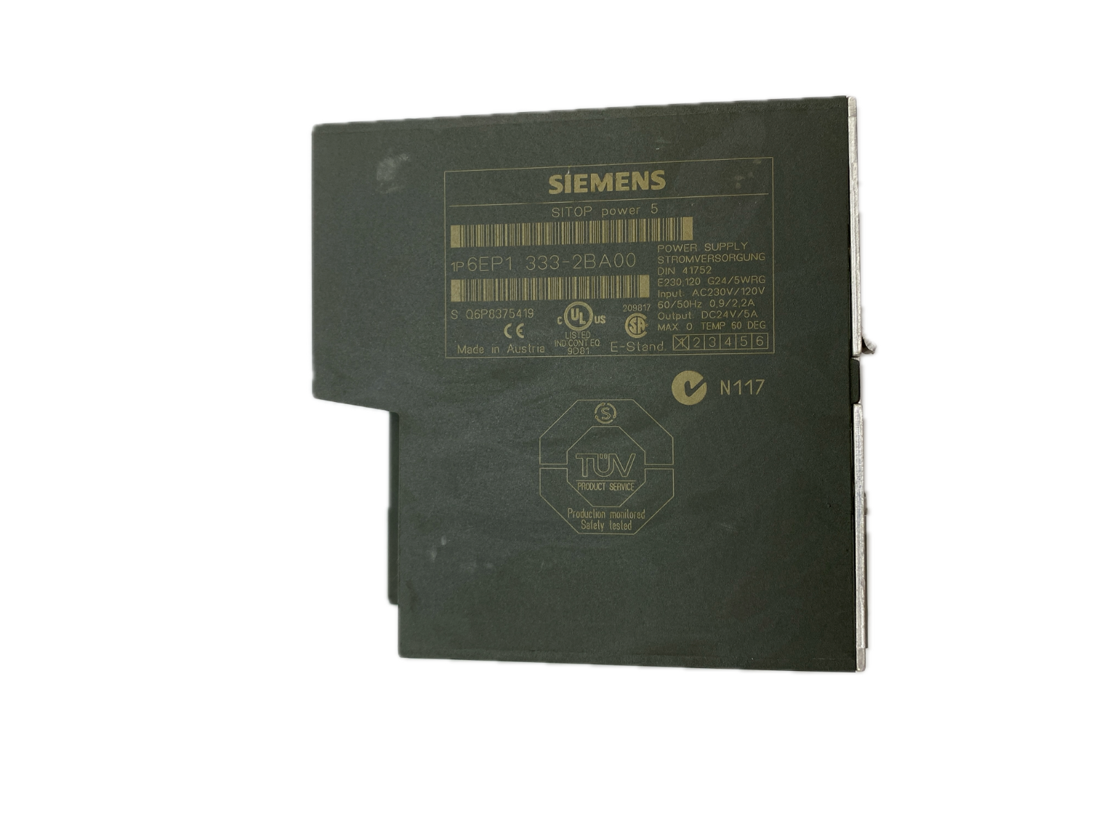 SIEMENS SITOP Power 5 6EP1 333-2BA00
