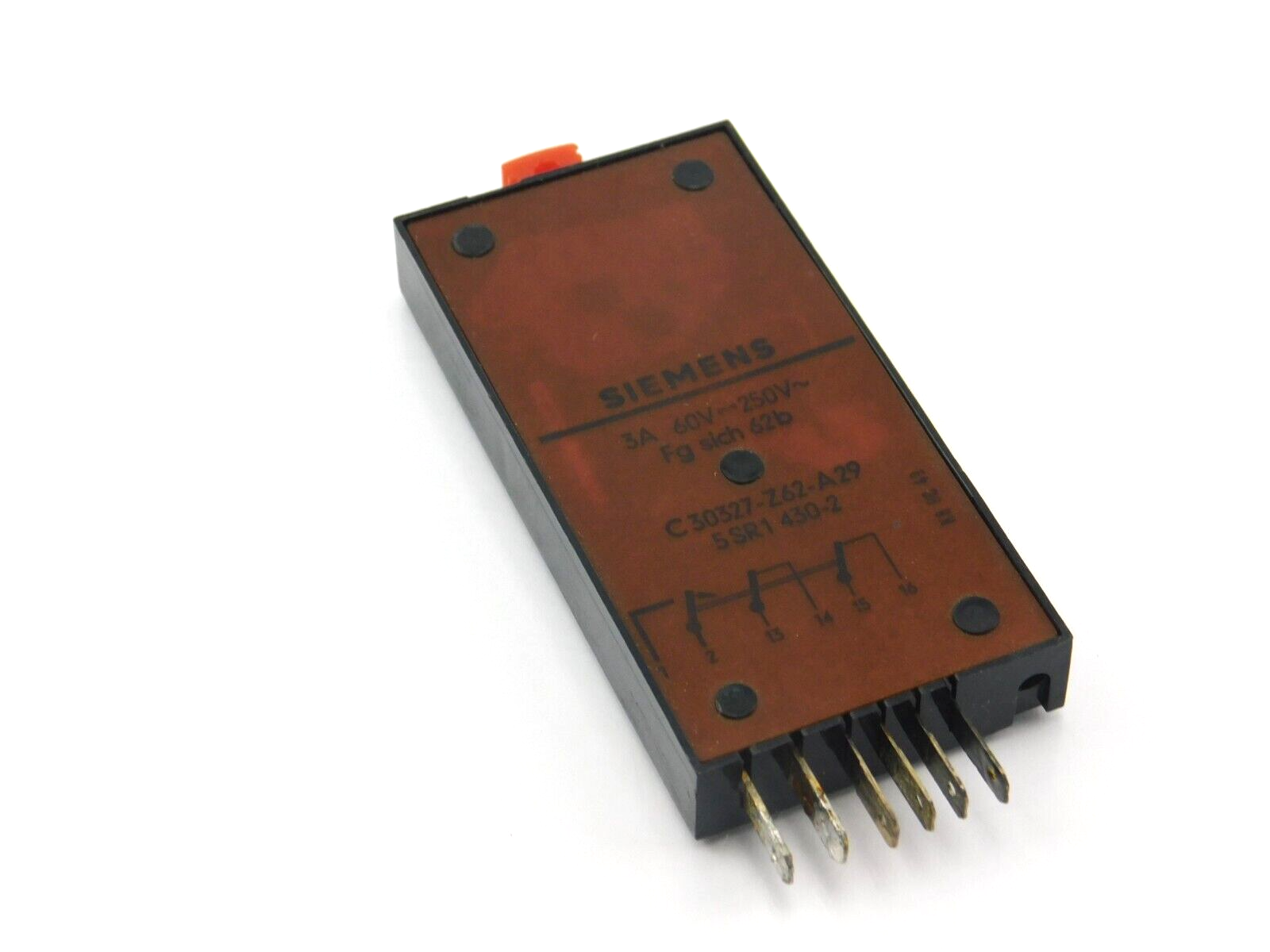 SIEMENS C 30327-Z62-A29 5 SR1 430-2 3A 60V- 250V~