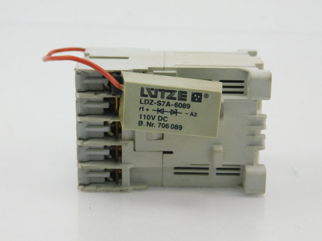 AEG LS05 01E Rail + Lutze lDZ-S7A-6089 110V DC