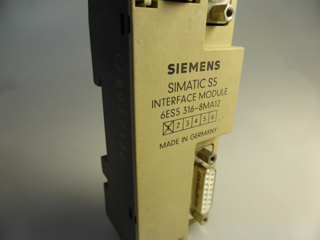 Siemens_SIMATIC S5_Interface Module_6ES5 316-8MA12_E-Stand: 01
