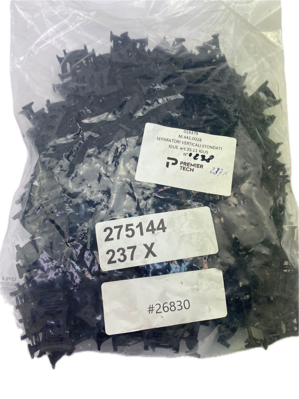IGUS art.35.11 Vertical Separators **237 st**