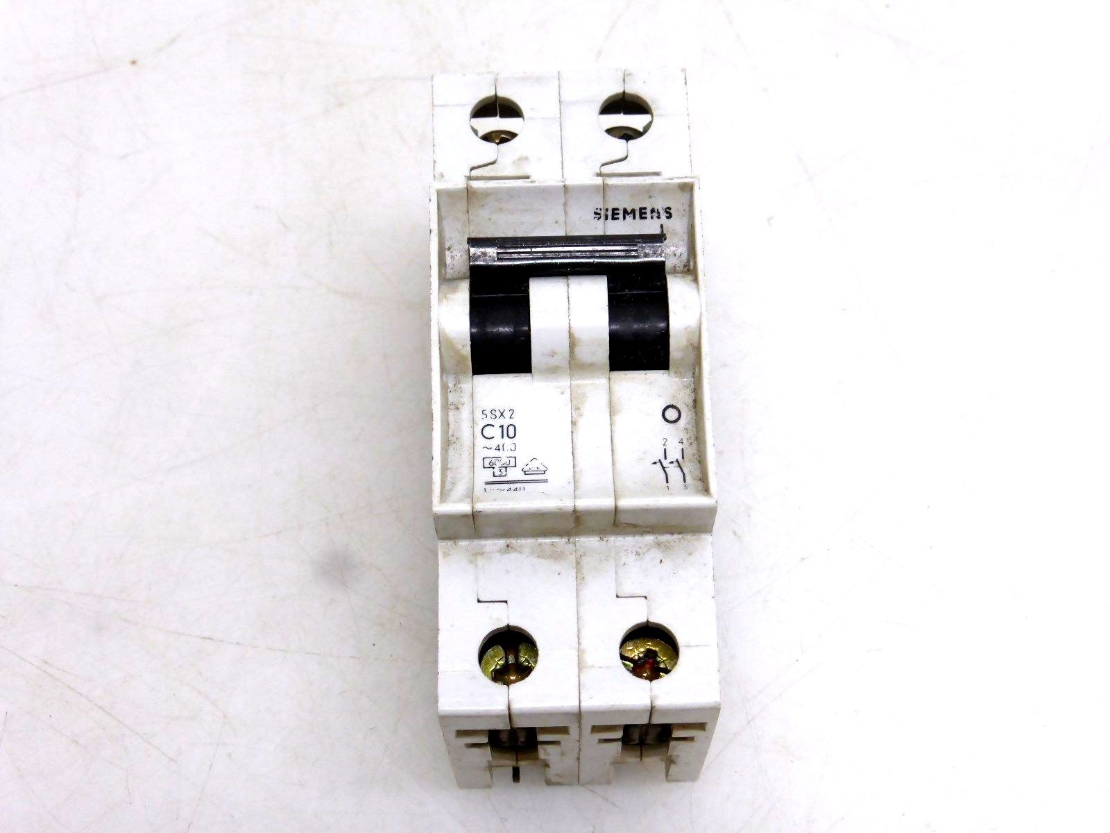 Siemens 5SX2 C10 Leitungsschutzschalter