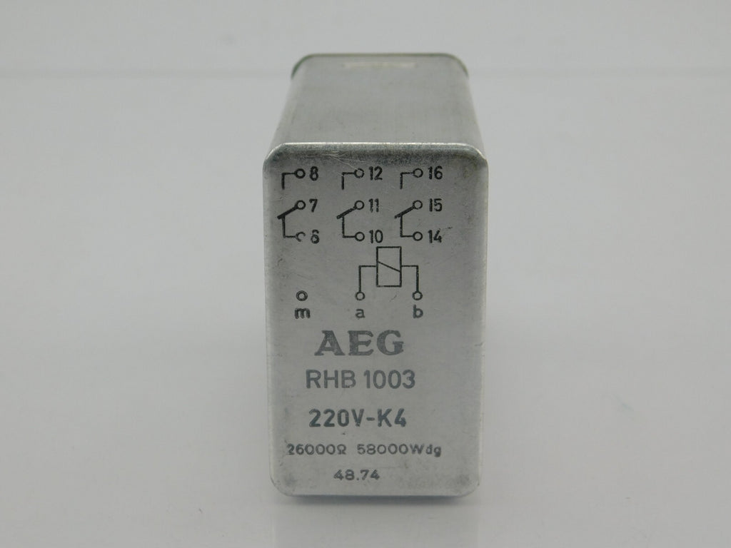 AEG HILFSRELAIS RHB 1003 220V-K4