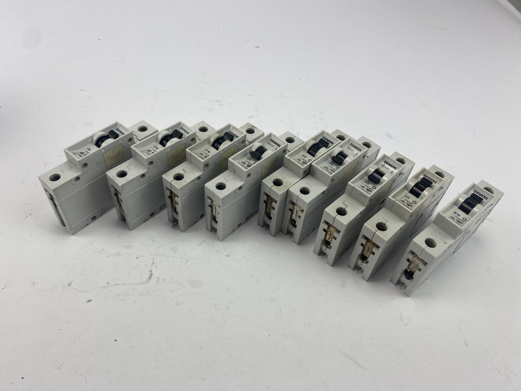 POSTEN..SIEMENS 5SX21 C10+C6+C1+C2+D4+B10