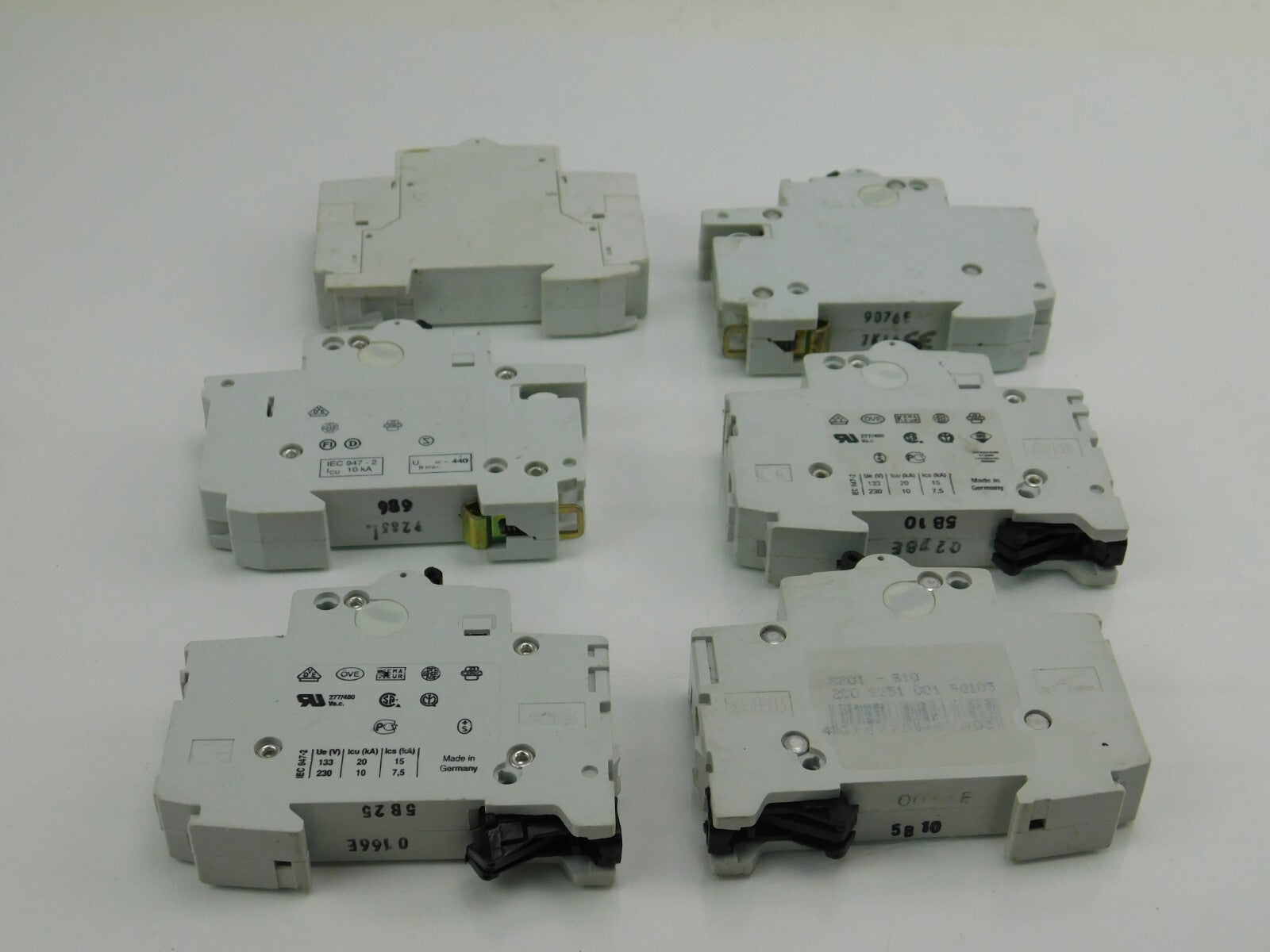 POSTEN ABB S 261 B 6 230/400 S 201 B 10 230/400 ** 6 Stück **