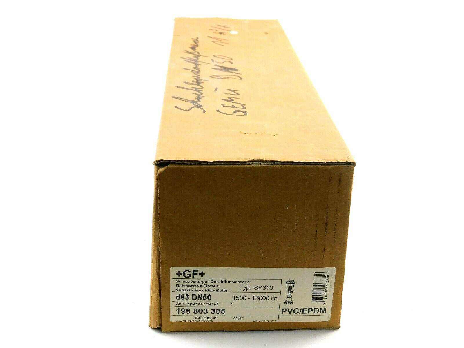 Gemü Schwebekörper Durchflussmesser SK310 DN50 1500-15000 l/h